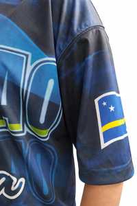 Uniforme de Fútbol de Dos Piezas con Diseño Sublimado Personalizado Hecho en Sialkot, Pakistán, Jersey y Pantalones Cortos Deportivos, Tela 100% de Alta Calidad - Product Image 5