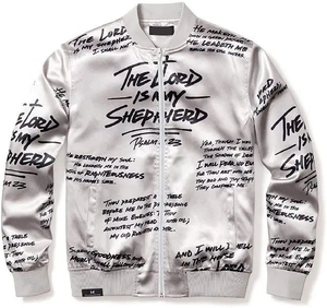 Chaqueta Bomber de Manga Larga, Impermeable, Transpirable y Ecológica, con Estampado Personalizado de Alta Calidad al por Mayor, Chaqueta de Satén de Lujo para Mujer - Product Image 3