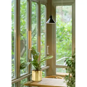 Modern Handmade <b>Gold</b> Metal Flower <b>Vase</b> Premium Decorative Home Accent for Contemporary Living Spaces Luxury Villas Hotels - Product Image 4