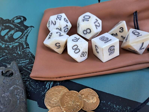 Dados de juego pulidos de hueso natural de estilo moderno y ecológicos para Ludo, Backgammon, Ajedrez y juegos de mesa de PERFECT ENTERPRISES - Product Image 4