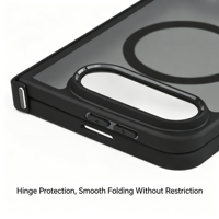 Étui magnétique mat doux au toucher pour iPhone 18 Duo Pro Max Fold, coque de téléphone pliable antichoc