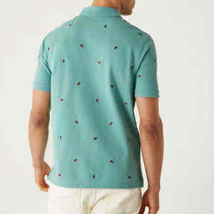 T-shirt de sport personnalisé sans couture pour homme, en soie glacée, col en V, léger et à séchage rapide, pour la mode masculine - Product Image 4