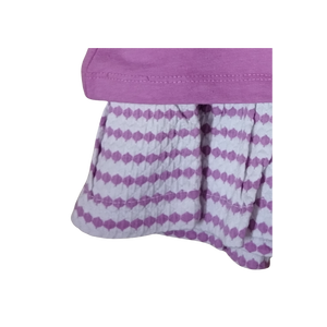 Vestido de verano a rayas azules y blancas para niñas pequeñas con tirantes ajustables - Product Image 4