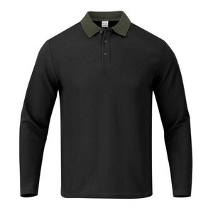 Chemise décontractée en flanelle à carreaux pour homme, coupe ajustée, col montant, fermeture à bouton unique, respirante, manches longues, vêtement d'extérieur pour l'hiver - Product Image 1