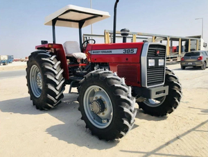 รถแทรกเตอร์ฟาร์ม Massey Ferguson 385 สีแดง ขับเคลื่อน 2 ล้อ เกียร์ธรรมดา 35 แรงม้า ใช้ในงานเกษตร สภาพใช้งานมาแล้ว - Product Image 5