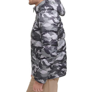 เสื้อแจ็คเก็ตกันหนาวบุใยสังเคราะห์สำหรับผู้ชาย แบบมีฮู้ด กันน้ำ ขายส่ง - Product Image 4