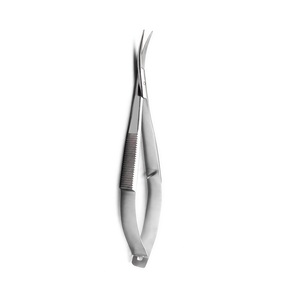Tijeras Oftálmicas de Microcirugía Noyes Premium, Puntas Curvas, Grado Profesional, Autoclavables, Herramientas para Cirugía Ocular - Product Image 2