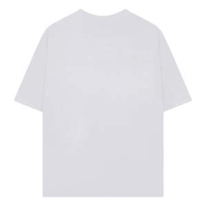 เสื้อยืดผู้ชายไซส์ใหญ่ สีขาว แขนสั้น ผ้าฝ้าย ดีไซน์เรียบง่าย สไตล์ลำลอง สตรีทแวร์ รับผลิตตามแบบ (OEM) ขายส่งจากโรงงาน - Product Image 2