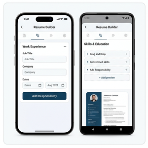 Aplicación para Crear Currículums Royalcraft Enterprise, Creador de Currículums Profesional, Compatible con Mac, Exportación de PDF, Para Obtener el Trabajo - Product Image 2