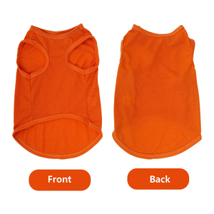 Proveedor Mayorista de Ropa de Moda para Mascotas, Camiseta para Perro con Logo y Talla Personalizados, Chaleco para Gato, Ropa de Algodón Suave para Cachorros - Product Image 4