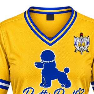 Maillot de football personnalisé Sigma Gamma Rho Sorority pour femme, avec lettres grecques, tenue de sport athlétique, uniforme d'entraînement, vêtement - Product Image 3