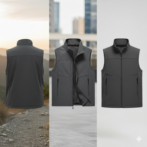 Gilet tactique pour homme, vente en gros OEM, imperméable, multi-poches, respirant, vêtement d'extérieur d'hiver, décontracté, pêche, chasse, randonnée - Product Image 5