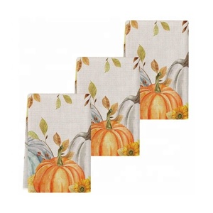 Fait sur mesure brodé côté frontière zéro charpie cuisine absorbant pas de perte de corail polaire durable Golf farine sac torchons - Product Image 3