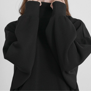 Customizable Women's Cowl Neck <b>Hoodie</b> OEM ODM Hooded Sweatshirts Standard Size <b>Lightweight</b> <b>Hoodies</b> for Women - Product Image 5