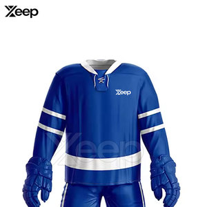 Uniforme de Hockey sobre Hielo Personalizado para Adultos, Material de Poliéster Transpirable, Ropa de Equipo para Entrenamiento en Pista de Hielo y Juegos de Club - Product Image 5