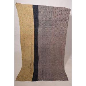 Traditional Indian Cotton Kantha Gudri <b>Quilt</b> <b>Handmade</b> Reversible Vintage Bedspread Home Decor - Product Image 5