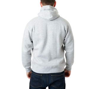Sweats à capuche zippés sport pour hommes à la mode en polaire 100% coton solide Muscle Fit conception personnalisée sérigraphie de logo pour teint uni - Product Image 5