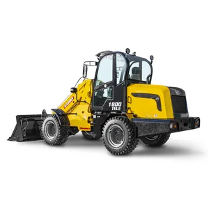 All Wheel Loaders Fork Telescopic Wheel Loader TL1800 1.8TON Four-wheel Drive Articulated Shovel Mini Telescopic Wheel Loader Radlader