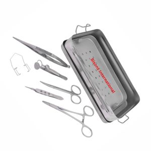 Juego de Instrumentos Microquirúrgicos Manuales Básicos al por Mayor, Herramientas de Microcirugía Manuales de Acero Inoxidable Reutilizables - Product Image 3