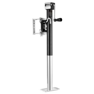 Martinetto per Rimorchio in Acciaio Resistente con Capacità di Carico Dinamica di 2500 Libbre, Maniglia Ergonomica Verticale da 15 Pollici per Uso Automobilistico - Product Image 3