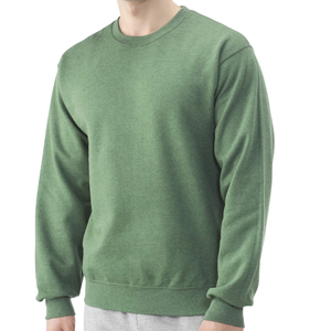 Sweat-shirt en molleton personnalisé pour homme, col rond brodé, 50% coton 50% polyester, 280g, coupe ample - Product Image 3