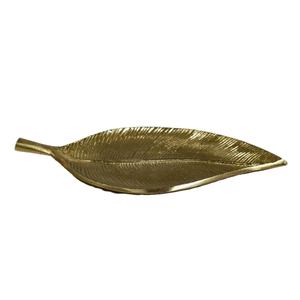 Decoración para Bodas, Plato de Hoja de Oro, Bandejas Decorativas de Lujo con Asa, Aptas para Alimentos, Aptas para Lavavajillas - Product Image 1