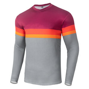 Maillot de motocross respirant à manches longues grande taille, séchage rapide, personnalisé, vêtements de motocross enduro, maillots de motocross - Product Image 1