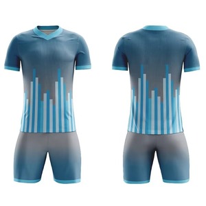 Uniforme de Fútbol Personalizado al por Mayor para Jóvenes y Adultos, Camiseta y Pantalones Cortos Transpirables con Logotipo del Equipo Impreso, Uniforme Deportivo con Logotipo - Product Image 3