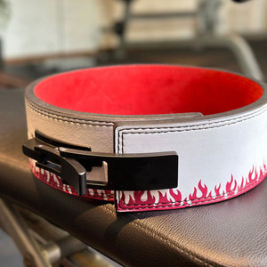 Cinturón de Cuero Vacuno Personalizado de Alta Calidad, Resistente, para Entrenamiento Físico, con Diseño Impreso - Product Image 2