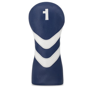 Housse de tête de club de golf en cuir PU de haute qualité, couleur personnalisée, nouveau design, logo brodé avec drapeau américain, numéro de la tête de club - Product Image 2