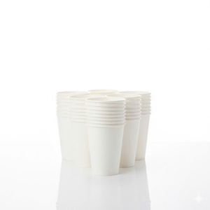 Vaso Desechable Compostable de Papel PE de Pared Simple con Diseño Elegante GREEN NEST, Opción de Logotipo Personalizado para Café y Té - Product Image 6