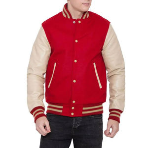 Outstanding Unisex Winter Sporty Varsity Baseball <b>Jacket</b> Custom Printed Canvas Fabric Quick Dry <b>Slim</b> <b>Fit</b> Streetwear Front Logo - Product Image 3