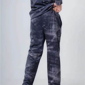 Nuevo Conjunto Deportivo Ligero de Microfibra Estampada para Hombre, Chaqueta y Pantalones Casuales de Dos Piezas con Bolsillos con Cremallera - Product Image 3