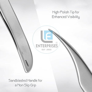 Wholesale High Quality Stainless Steel Eyelash <b>Extensions</b> Tweezers Reusable Durable <b>Cheap</b> Price - Product Image 3
