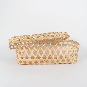 Premium bamboo packaging box gift <b>trinket</b> display container supplier sale decorative storage <b>boxes</b> - Product Image 2