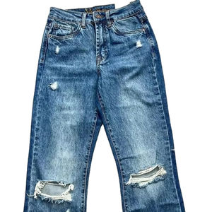 Pantalones Vaqueros Casuales de Moda para Hombre, Estilo Cargo Holgado con Botones, Jeans de Mezclilla para Hombre - Product Image 1