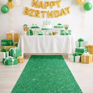 Tappeto Glitterato per Matrimoni, <span class=keywords><strong>Passatoia</strong></span> Scintillante per Cerimonie e Feste, Tappeto Dorato e Argentato per la Passata degli Sposi - Product Image 5