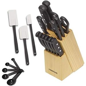 Set di 22 Coltelli in Acciaio Inossidabile ad Alto Contenuto di Carbonio, Qualità Premium, Non Richiede Affilatura, per Cucina - Product Image 1
