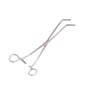 Pince intestinale Resano courbée à droite 1 x 2 Debakey à mâchoires atraumatiques, longueur totale 305 mm, en acier inoxydable, outils Dentavex - Product Image 3