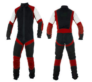 Traje de Paracaidismo Color Block con Cremallera Completa, Mono de Salto con Paracaídas, Ropa de Entrenamiento a Prueba de Viento - Product Image 5