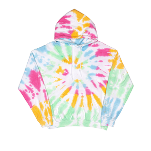 เสื้อฮู้ดดี้ผู้หญิงไซส์ใหญ่ ผ้าฟลีซ ลายมัดย้อม ปักลาย ประดับเพชร สไตล์ฮิปฮอป แขนยาว ขายดี - Product Image 4