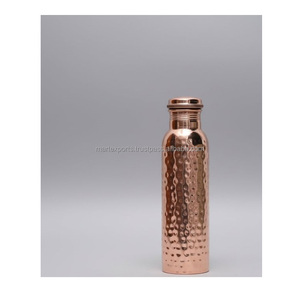 Premium Eco-Friendly <b>Copper</b> <b>Bottle</b> for Natural Wellness Hydration Boiling Water Applicable Unisex Travel Home Office Daily Use - Product Image 1