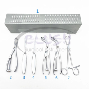 Small Fragment Instruments Kit for Upper Limbs Orthopedic Surgical Instruments Stainless Steel Manual By <b>Blush</b> Surgical - Product Image 6