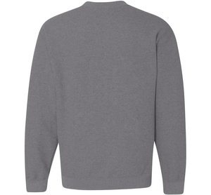 Wholesale 100% Cotton Crew Neck Men's Pullover Hoodies Slim Fit <b>Sweatshirts</b> with Custom Embossed Print Winter Fleece Fabric - Product Image 6