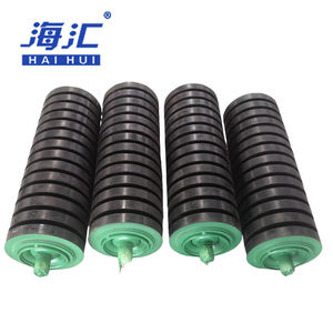 Sabuk Offroad tambang berat pembawa konveyor rol benturan lapisan karet <span class=keywords><strong>idler</strong></span> untuk transportasi kerikil pasir - Product Image 4