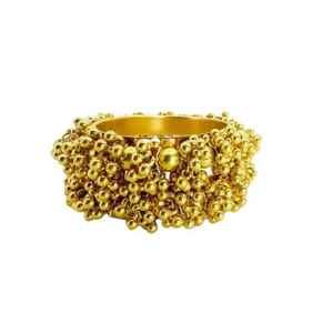 Ensemble de bracelets de mariage islamiques tendance et élégants pour femmes, bijoux Kundan de qualité supérieure en or - Product Image 5