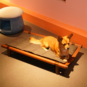 Camas para Mascotas Plegables de Madera Maciza con Logotipo Personalizado, Camas Elevadas de Lujo para Perros y Gatos, Lavables, para Mascotas Pequeñas y Grandes, Venta al Por Mayor - Product Image 5