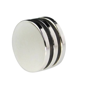 แม่เหล็กนีโอดิเมียมอุตสาหกรรมขนาด45X5มม. ดัชนีฟลักซ์50kgmm แผ่นกลมถาวรที่แข็งแกร่งมากผู้ส่งออกสินค้าขายส่งประเทศไทย - Product Image 1