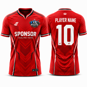Maillot de football d'élite de haute qualité, uniforme d'équipe de football personnalisé, ensemble de vêtements de sport légers et à séchage rapide pour les jeunes - Product Image 1