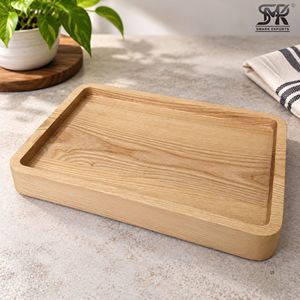 Bandeja Organizadora de Madera Hecha a Mano para Habitaciones de Hotel, para Relojes, Joyas, Carteras, Llaves y Artículos Personales Diarios - Product Image 5
